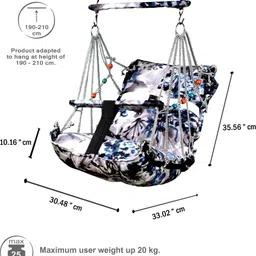 windson craft Cotton Swing For Kids Chair Baby's Children Folding & Washable 1 To 6 Years Swings image 2