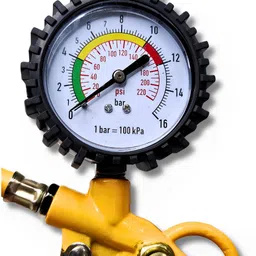 ziodic 30 psi Tyre Air Pump for Car & Bike image 3