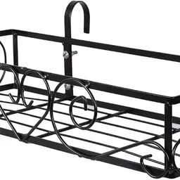 prime krafts Metal Hanging Plant Stand, Flowerpot Holder Basket for Balcony and Garden, Plant Container Set-picture-19