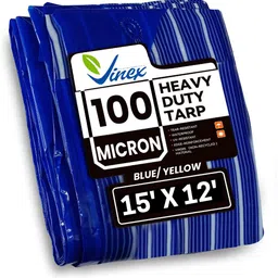 vinex 15ft X 12ft, 90GSM Multilayer Water Proof Tarpaulin Sheet for every day purpose Tent - For Construction Sites-picture-22