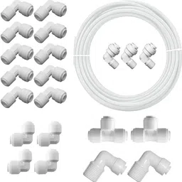mgwater RO Mix Elbow Connectors Kit For RO Water Purifier Fittings Kit_2 Hose Connector image 1