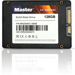 Master Memory 128GB SSD 2.5 SATA 128 GB Desktop, Laptop, Servers, All in One PC's Black SATA Internal Solid State Drive (SSD) (Master 128GB SSD 2.5 SATA) image 3