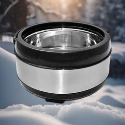 india pride Hotpot Casserole Stainless Steel for hot Meal chapati Curry Warm Food Serving Thermoware Casserole image 3