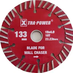 xtra power Wall Chase blade 133mm bore 222-23mm 15x4.0x10T pack of 5 blades for XPT 418 wall chaser Nipper-picture-22