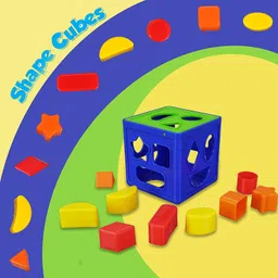 sotnof Multi Shape Sorter Puzzle Cube Toy box Montessori Educational Toy for kids image 5