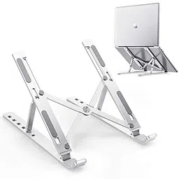 Sydney SARTHI laptop satnd V461 Aluminium Floor and Desk Stand Laptop Stand with Adjustable Height Compatible with Universal Laptops-picture-18