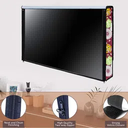 Vocal Store 32 Inch dust proof and water proof TV cover, led cover monitor PVC for 32 inch Computer Monitor, TV, LCD, LED - DUJ28LED32Inch image 5