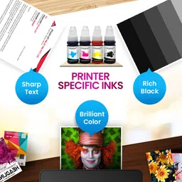 Splashjet GI 790 Refill Ink for Pixma G2010,G2000, G1010 Black-Pigment(70gx 2Bottle) Black Ink Bottle image 5