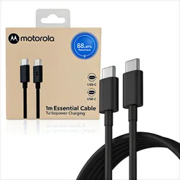 Iberls USB Type C Cable 6 A 1 m Moto 68W Turbopower Superfast Charging Cable-picture-20