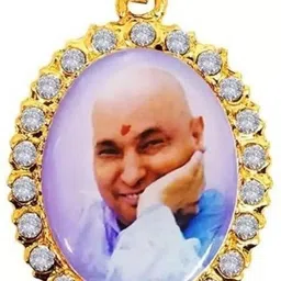 rootwave combo of 4 Blessings Always jai guru ji Mix Design locket Silver Stainless Steel, Steel Pendant image 3