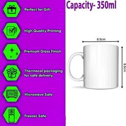 fazaka Photo, Name, Quote, Wish, brithday,Anniversary wish,Best Coffee Ceramic Coffee Mug image 4