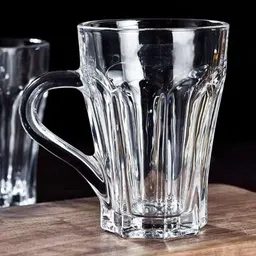 rokery (Pack of 6) New designer Tea galss_New Glass Set Water/Juice Glass image 2