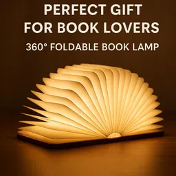 arion solution Foldable Book Lamp USB Rechargeable Soft LED light … Table Lamp Table Lamp image 4