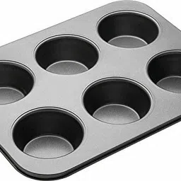 noble foods Aluminium Cupcake/Muffin Mould 6-picture-28