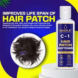 qazila C-1 Hair Patch Softener| C-1 Hair Patch Conditioner| 200 ml image 4