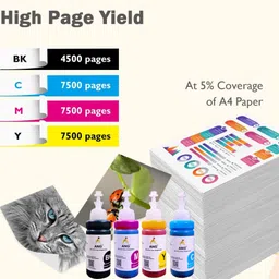 Ang Refill ink For DeskJet 2331 805 803 680 678 818 802 901 703 704 46 21 22 27 Black + Tri Color Combo Pack Ink Cartridge image 3