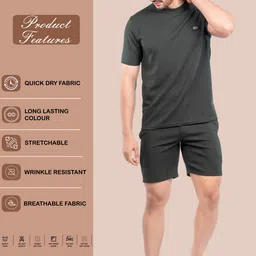 fashion territory Tshirt Regular Shorts Co-ords Set image 5