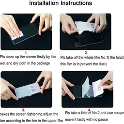 A3sprime Unbreakable Soft Transparent Front Screen Protector for OnePlus 11R 5G Mobile Skin image 4