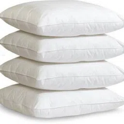 jj avatar Polyester Fibre Solid Sleeping Pillow Pack of 4-picture-11