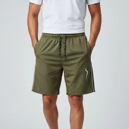 nxt gen Pack of 2 Solid Men Blue, Green Casual Shorts, Sports Shorts image 2