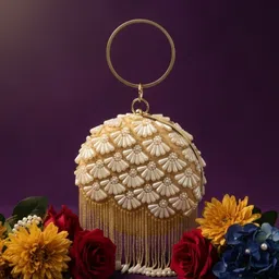 rani Party Gold Clutch image 5