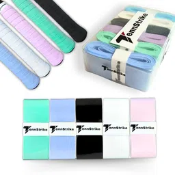 Multi-Color Pack of 5 Soft grip for Badminton, Tennis, and More Tacky Touch-image-10