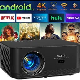WZATCO Neo (12600 lm / 1 Speaker / Wireless) Fully Automatic, Full HD Native 1080P, 4K HDR Android, HDMI ARC, Dual Wifi & BT, YouTube, Netflix, Prime & more Projector-picture-10