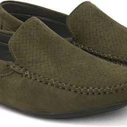 killer Men's SS25 3074 Olive Suede Loafers Loafers For Men image 3