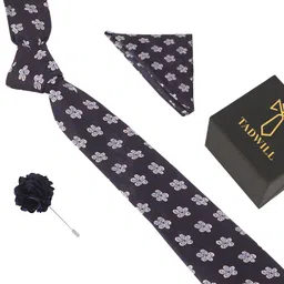 TADWILL Brass Cufflink & Tie Pin Set image 2