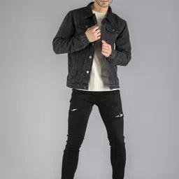 dennis lingo Men Solid Jacket image 4