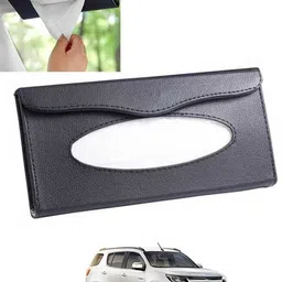 ccmm Universal Leatherite Black Rectangle Tissue Paper Box/Dispencer For Car-275 Vehicle Tissue Dispenser-picture-26