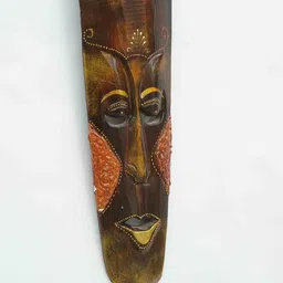 ons interior industry Mango Wood Matrix Wall Mask image 2