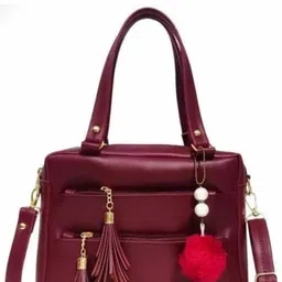 ark fashion Women Maroon Shoulder Bag-picture-35