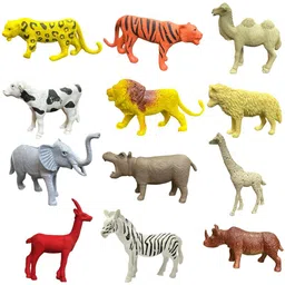 New Current Animals Lion Giraffe Elephant Tiger Toys-image-46
