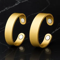 BESTBUYS Sugar Control Ring Combo – Magnetic Rings for Circulation, Energy & Wellness Therapy for Insulin Pack of 2 Massager-picture-27