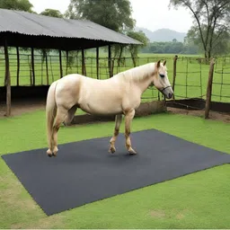 Cow Mat(Waterproof Rubber)Mat 8*5 Feet BPA Free For Horse Cow, Dog, Hamster, Guinea Pig, Miniature Pig Pet Mat-image-86