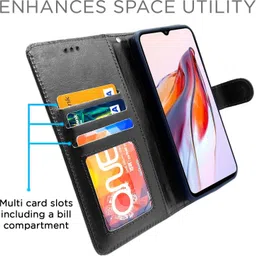 ridhaniyaa Flip Cover for Redmi 12C, Redmi 11A, Poco C55 image 3