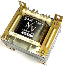 m v collection 30 0 30 6 AMPERE WITH 12 0 12 2 ANP 100 PERCENT COPPER TRANSFORMER Electronic Components Electronic Hobby Kit image 2