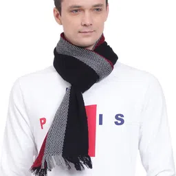 aanku Striped Men Muffler image 2