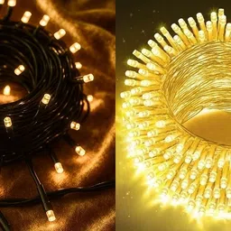 nkxik 40 LEDs 12 m Multicolor Steady String Rice Lights-picture-37