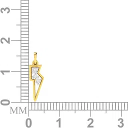 avsar Jyoti 18kt Diamond Yellow Gold Pendant image 4