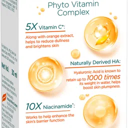 HIMALAYA Brightening Vitamin C Orange Face Serum | 10X Niacinamide, 5X Vitamin C & Orange image 2