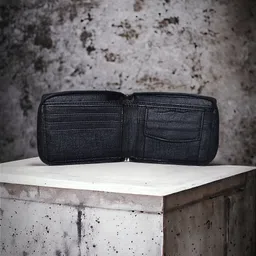 venison Men Evening/Party, Casual, Travel, Trendy Black Artificial Leather Wallet image 3