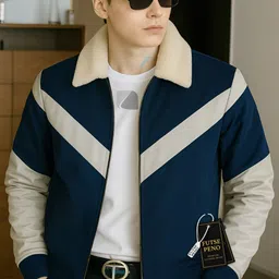 futse peno Men Colorblock Casual Jacket-picture-15