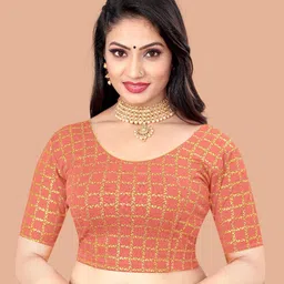 rang rangoli Round Neck Women Blouse-picture-19