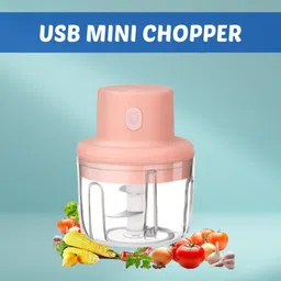 guggu Chopper (Electric Rechargeable Chopper) for Kitchen Vegetable Garlic Onion W36 Electric Vegetable & Fruit Chopper-picture-20