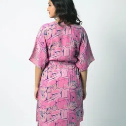 msnicksdesign Women Wrap Multicolor Mini/Short Dress image 2