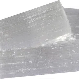 reiki crystal products Natural Selenite Rough Crystal Stone For Reiki /Crystal Healing 100gm Regular Asymmetrical Crystal Stone image 4