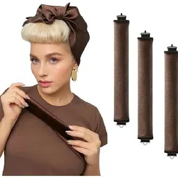 vixora Heatless Curler Hair Without Heat Satin Curling Rod No Roller Curls Headband Hair Curler-picture-35