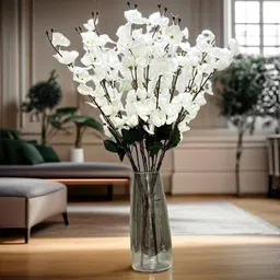 hinddecora HIND DECORA BLOSSOM White Apple Blossom Artificial Flower-picture-11